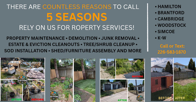 DEMOLITION • JUNK REMOVAL • LANDSCAPING • AND MORE