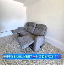 FREE DELIVERY Comfy Plush La-Z-Boy 3 Seater Recliner Sofa Couch