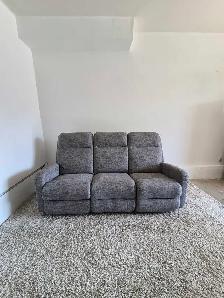 FREE DELIVERY Comfy Plush La-Z-Boy 3 Seater Recliner Sofa Couch - Photo 2