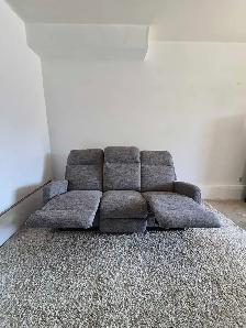 FREE DELIVERY Comfy Plush La-Z-Boy 3 Seater Recliner Sofa Couch - Photo 8