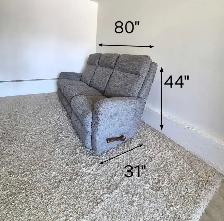 FREE DELIVERY Comfy Plush La-Z-Boy 3 Seater Recliner Sofa Couch - Photo 10