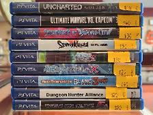 Playstation PSVita Games: Uncharted, Dead or Alive, Silent Hill