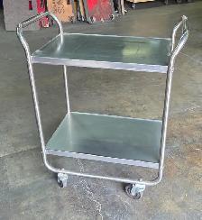 Lakeside Stainless Steel Trolley - Cart 2 Tier