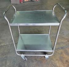 Lakeside Stainless Steel Trolley - Cart 2 Tier - Photo 3