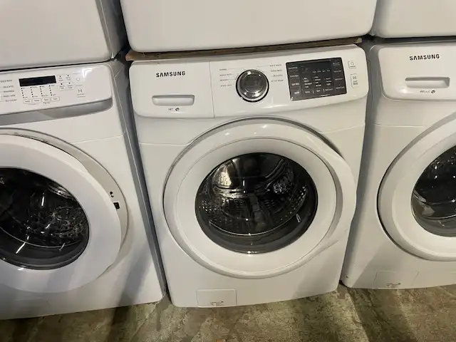 Laveuse seule frontale blanche Samsung