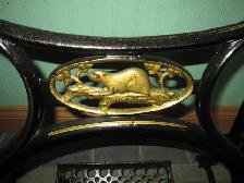 RAYMOND BEAVER SEWING MACHINE LIVE EDGE COFFEE ENTRANCE TABLE - Photo 3