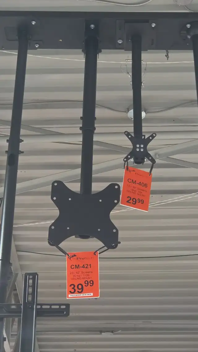 Protech CM-406 13 – 30″ TV Tilting Ceiling Mount
