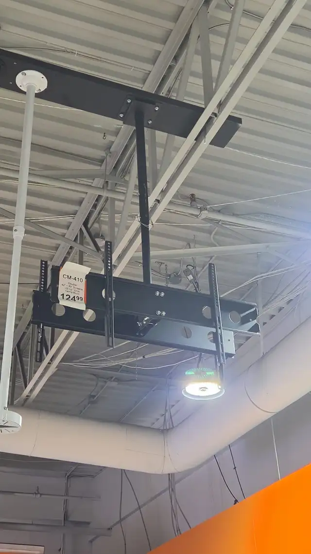 Protech CM-410 Dual 42″-80″ TV Tilting Ceiling Mount