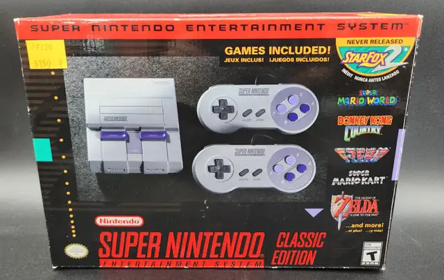 Nintendo SNES Classic Edition Complete in Box