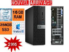 Dell OptiPlex 3050 Petit Format PC Intel Core i7-7700,Windows 11