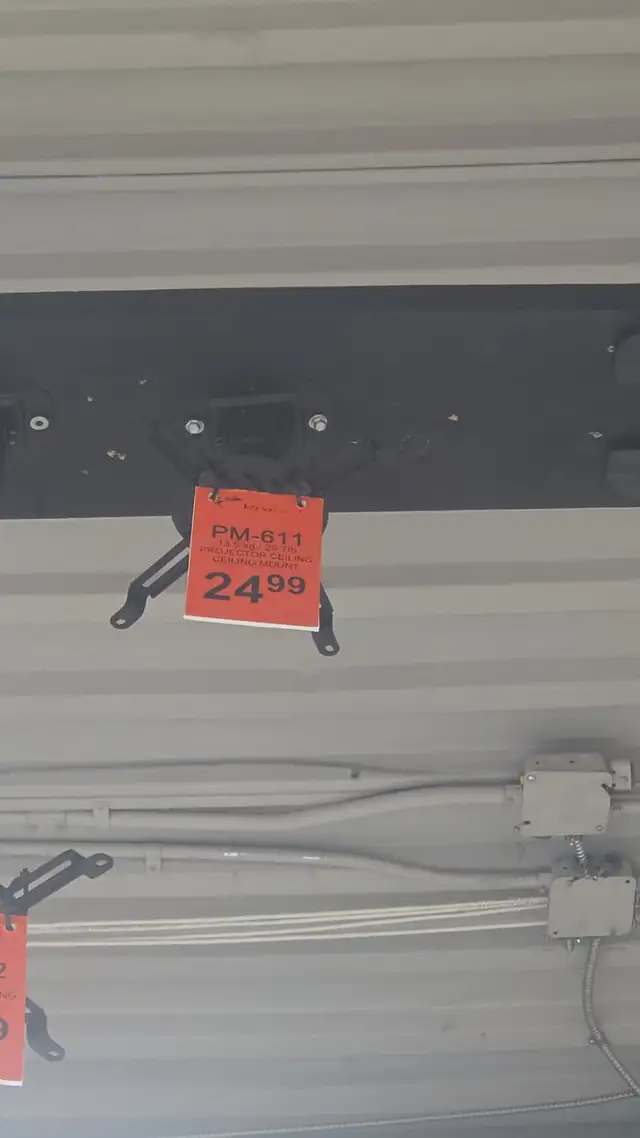 PROTECH PM-611 UNIVERSAL CEILING PROJECTOR MOUNT