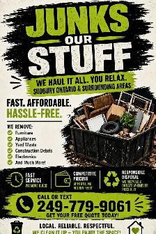 Need junk moved?! Call us