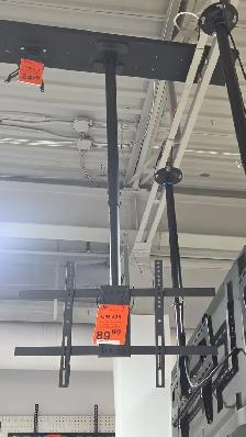 Protech CM-435 43″ – 86″ Tilting Ceiling TV Mount