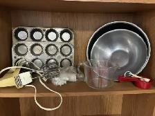 MOVING SALE - Baking stuff