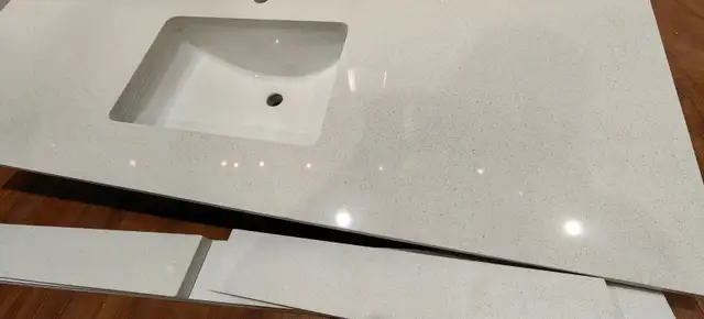 61‘’ single/double sink vanity for 60'' vanity