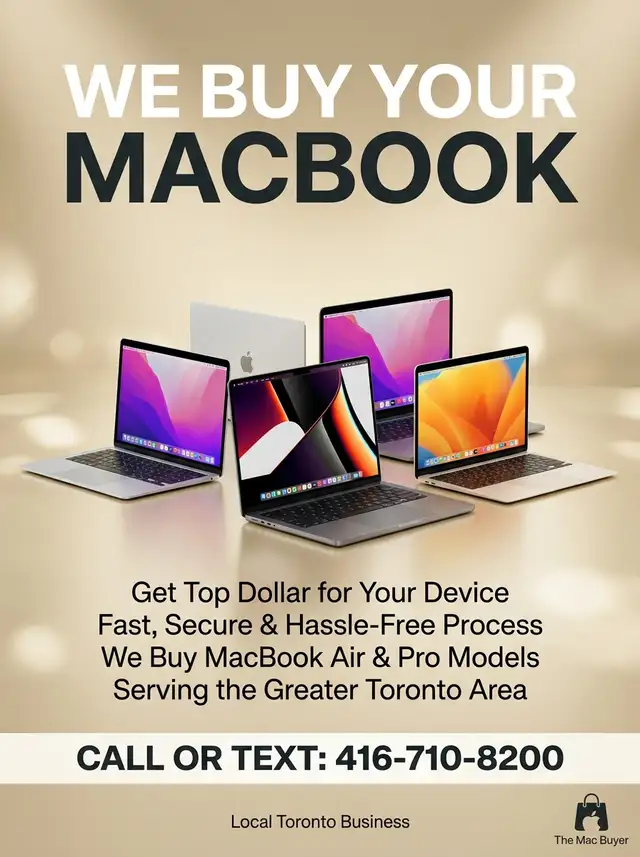 Turn Your Apple Laptop Into Instant Cash!