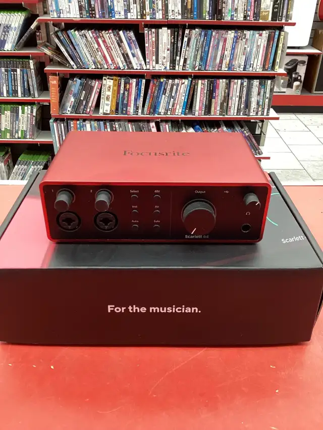 carte de son focusrite Scarlett
