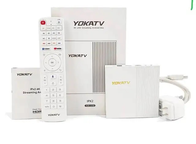 YOKA IPX2 Android Streaming Box 4GB RAM   32GB memory