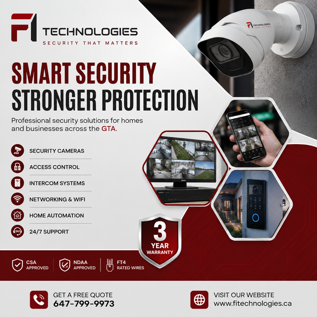 Security Camera Installation | FI Technologies