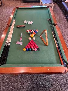 Sportcraft pool table