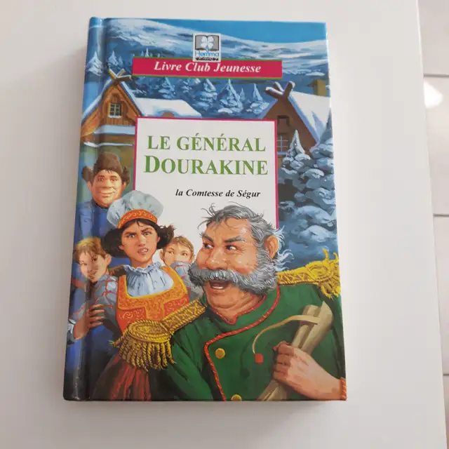 LIVRE JEUNESSE GÉNÉRAL DOURAQUINE CONTESSE DE SÉGUR 156PAG $5.00
