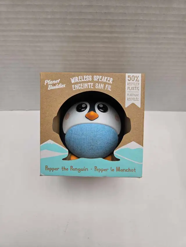 Planet Buddies Bluetooth Speaker Pepper the Penguin