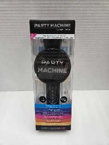 Party Machine Karaoke Bluetooth Speaker microphone