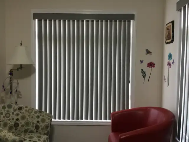 VERTICAL BLINDS. 2  SETS FOR SALE