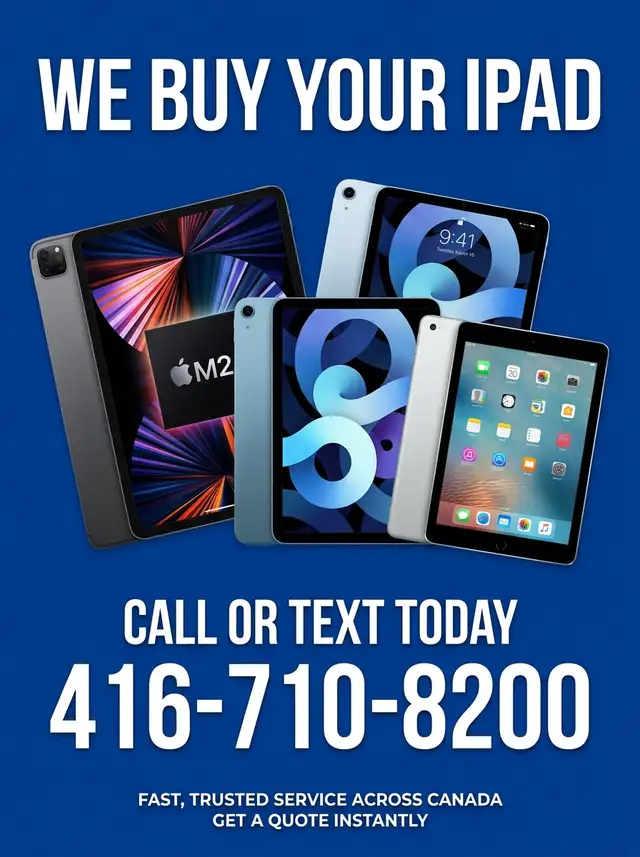 Cash for iPads – Fast, Safe & Top Dollar Paid!