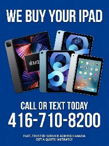 Cash for iPads – Fast, Safe & Top Dollar Paid!