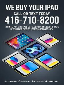 SELL YOUR IPAD FOR CASH ⚡ Best Rates Guaranteed!