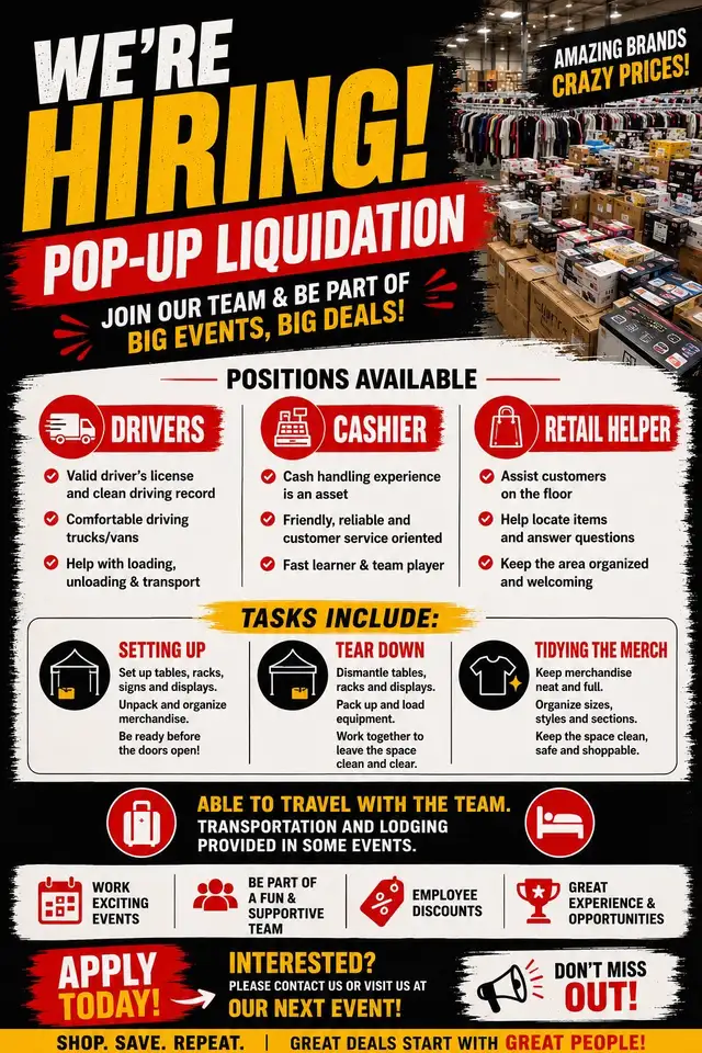 Looking for an employee to work with our company full time