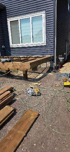 Deck Framing and Composite Boards - Photo 7