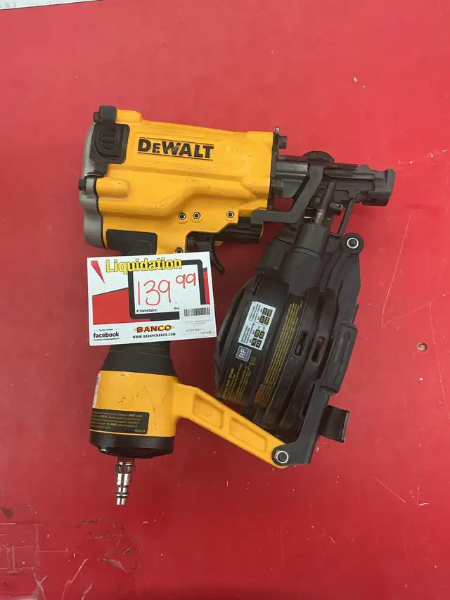 cloueuse pneumatique Dewalt