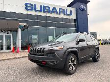 2016 Jeep Cherokee Trailhawk / 4x4 / Sièges chauffants Caméra de