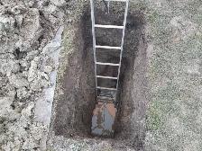 DRAIN SNAKE ROUGH IN WASHROOM SUMP PUMP ISSUE WATERPROOFING WET - Photo 4