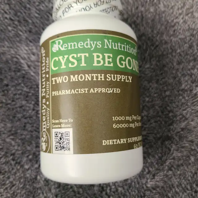 Remedys Nutrition CYST BE GONE – Dietary Supplement