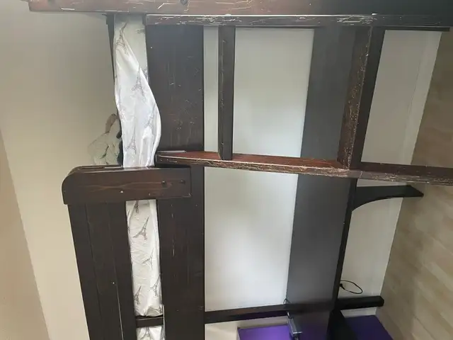 FREE Bunk bed with desk under