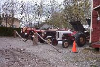 antiquité : tracteur agricole - Photo 2