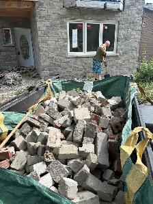 junk gone same day garbage, concrete, stone, debris - Photo 2