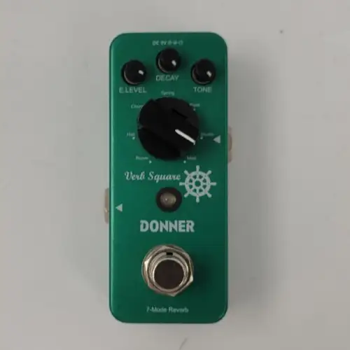 (B644) Donner VerbSquare Guitar Pedal