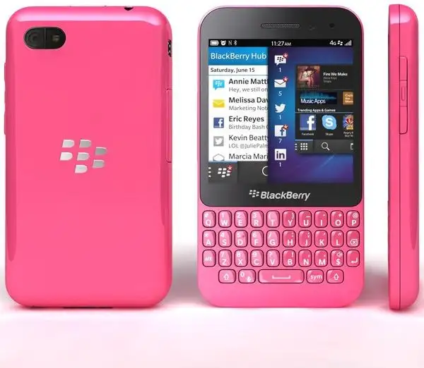 VINTAGE-NEW PINK Blackberry Q5  64GB  NEW IN BOX SEALED-$140
