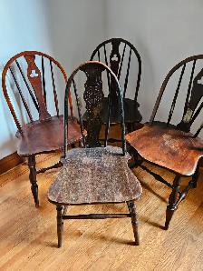 Set of 4 dinning chairs - Photo 4