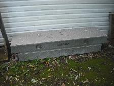coffre d'aluminium pour gros pick up
