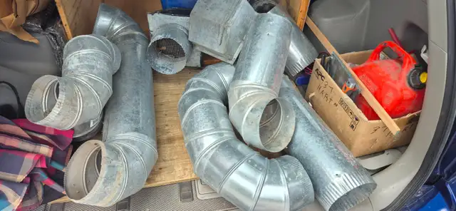 Metal Duct Elbows. $7.50 each