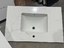 Quartz Vanity Top with Sink - Wholesale