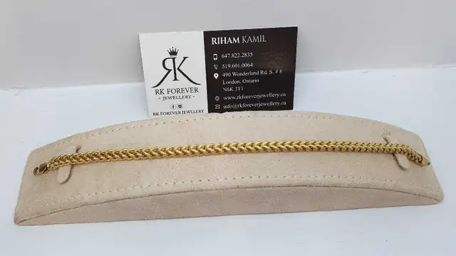 10k yellow gold bracelet # R3