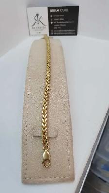 10k yellow gold bracelet # R3 - Photo 2