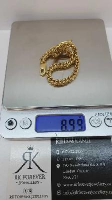 10k yellow gold bracelet # R3 - Photo 4