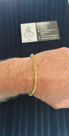 10k yellow gold bracelet # R3 - Photo 6
